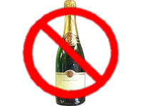 ¡¡Champagne no!!